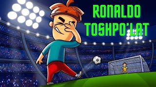 TOSHPOLAT RONALDO BOLIB QOLSA NIMA BOLADI  RONALDO TOSHPOLAT [upl. by Oznol]