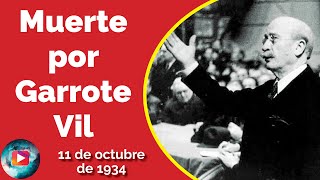 España 1934 El Regreso de la Pena de Muerte por Garrote Vil [upl. by Almeta]