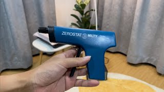 milty pro zerostat 3 unboxing and testing on my Vinyl LP [upl. by Mylan729]