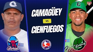 Camagüey vs Cienfuegos 4to juego Serie Nacional 63 [upl. by Reivazx]