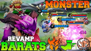 Upcoming Barats Revamp Gameplay  MLBB Barats Best Build 2023 Tutorial Guide Jungle Tank Build MLBB [upl. by Arot]