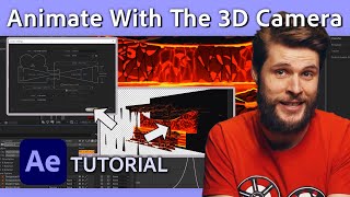 How to Animate with the 3D Camera  After Effects Tutorial from Cinecom  Adobe Video [upl. by Tedie]