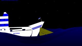 Reconstruction of the MV Estonia disaster part 2 [upl. by Ekim]