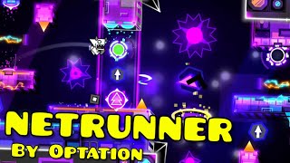 Netrunner easy demon  Optation  Geometry Dash [upl. by Rae80]