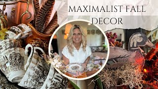 MAXIMALIST Fall Dining Decor [upl. by Anh]