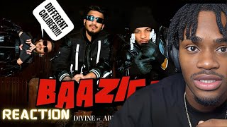 BAAZIGAR  Divine  First Time Hearing It  Reaction [upl. by Akived]