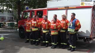 Leistungsabzeichen 2023 Landkreis Heilbronn  Gruppe Bronze der Feuerwehr Bad Rappenau [upl. by Dunkin]