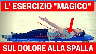 L quotesercizio magicoquot per battere il DOLORE ALLA SPALLA periartrite tendinopatia [upl. by Keane851]