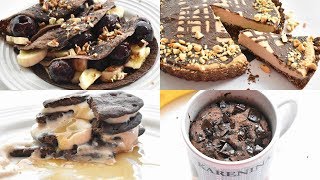 5 DESAYUNOS CON CHOCOLATE  FÁCILES Y RÁPIDOS [upl. by Aynatan761]