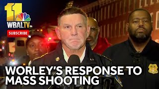 Police Commissioner Worley provides update on mass shooting [upl. by Loria]