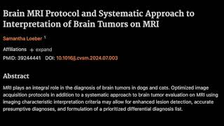 Brain MRI Protocol and Systematic Approach to Interpretation of Brain Tumors on MRI [upl. by Howund656]