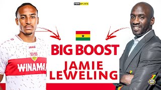 BLACK STARS 🇬🇭 COACH OTTO ADDO TURNS ATTENTION TO JAMIE LEWELING WHO ASSISTED A GOAL VS REAL MADRID [upl. by Lubow]