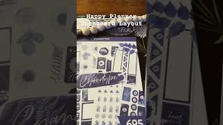 happyplanner plannerlayout planwithme My Happy Planner Dashboard Layout YoYoFinds [upl. by Zetrac]