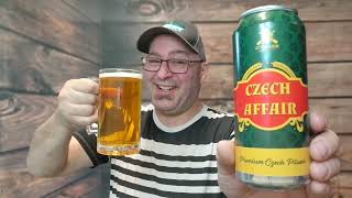 BEER SHOW NB O CREEK BREWING CZECH AFFAIR PREMIUM CZECH PILSNER [upl. by Notyard778]