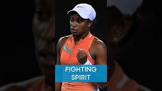 Stephens FIGHTS back against Raducanu 👏 [upl. by Relyks32]