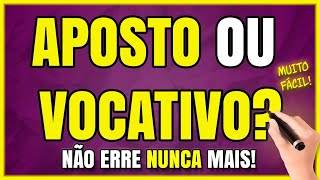 Aposto x Vocativo – Qual é a Diferença Aprenda Sobre Aposto e Vocativo Passo a Passo [upl. by Seitz]