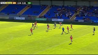 HUGE HIT  KOBE MCDONALD TURNED OVER  MAYO V ARMAGH  2024 ALL IRELAND MINOR FOOTBALL SEMIFINAL [upl. by Pepillo152]