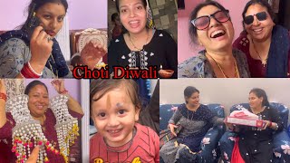 Mummy Ne Diwali Pe Liye Apne Liye Heavy Jhumka👌Choti Diwali Special🪔ll Saasbahuvlog ll Foodie Gd [upl. by Crim]