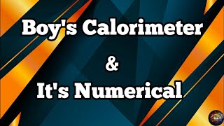 Boy’s Gas Calorimeter ll Principle and Apparatus of Calorimeter ll Fuels ll Engineering Chemistry [upl. by Benedetto]