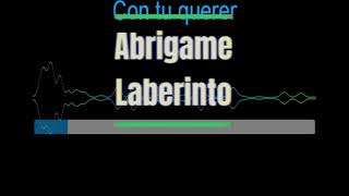 Karaoke  Abrigame ‐ Laberinto [upl. by Ahtabbat]