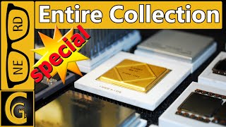 Vintage CPU Collection  Tour through CPU Galaxy  Vintage Computer Hardware [upl. by Sonahpets]