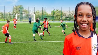 ISAIAH PLAYED CDM FOR LUTON TOWN FC ACADEMY [upl. by Godart]