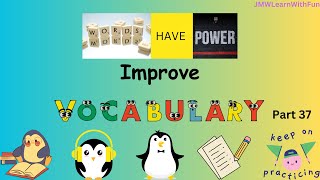 Vocabulary Week 37 [upl. by Britteny]