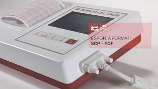 CARDIOLINE ECG100L ITA [upl. by Ahsyekal]