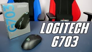 Logitech G703  test recenzja review bezprzewodowej myszy z najwyższej półki [upl. by Celestia]