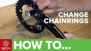 How To Change Chainrings  Changing Your Chain Rings For Road Or Mountain Bikes [upl. by Heloise]