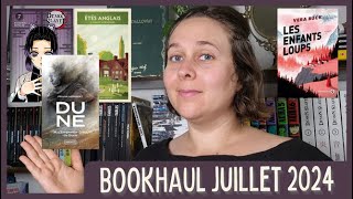 Bookhaul juillet 2024 [upl. by Ayotnom]