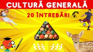 Cultură Generală 3  20 de întrebări [upl. by Nunes235]