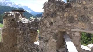 Wolkenstein Castle  Selva Val Gardena Italy [upl. by Ayila157]