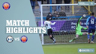 MATCH HIGHLIGHTS FC Halifax Town A [upl. by Nov]