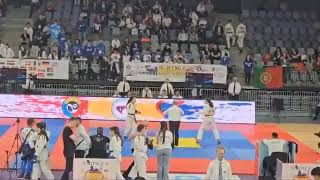 Iuga Miruna vs Storaci Rosalia Maria Italia  Campionatul European de Ju Jitsu [upl. by Nirret770]