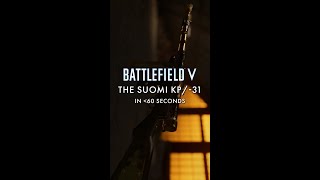 The Suomi KP35 in Less Than 60 Seconds  Battlefield V [upl. by Drwde8]