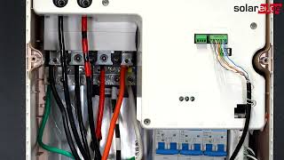 SolarEdge Home Backup Interface Generator Wiring and Configuration [upl. by Olumor]