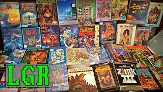 LGR  My Best Retro PC Game Haul Probably [upl. by Mahgem]