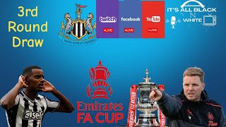 FA Cup 3rd Round Draw Live [upl. by Tinya657]