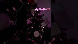 My Pink Victoria’s Secret Tree 🩷 vlogmas2024 pinkchristmas [upl. by Xel]