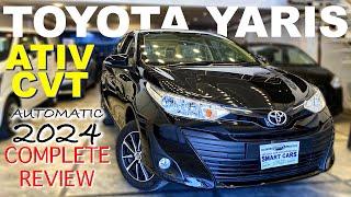 Toyota Yaris Ativ CVT 13 Automatic 2024 Complete Review Price Specs amp Features in Pakistan [upl. by Wolford826]