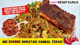 Cobain deh next level Indomie BIKIN KURUS Resep Mie Goreng Shirataki [upl. by Alesig146]