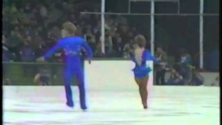 1984 Winter Olympics  Pairs Figure Skating Free Skate  Part 4  Underhill amp Martini CAN [upl. by Nosirrag]