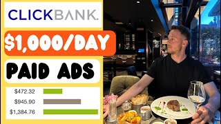 ClickBank Paid Ads  How To Make 1000DAY On ClickBank [upl. by Annatnom]