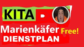 Kita WochenplanungsSystem Marienkaefer dienstplan  for free [upl. by Haliled774]