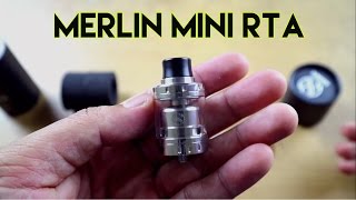 MERLIN MINI RTA by AUGVAPE INDONESIA REVIEW [upl. by Allain]