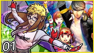 Persona 4 Dancing First Playthrough Part 1 [upl. by Icken289]