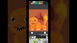 Epic fusion Charmander and Ivysaur shorts pixelart drawing pokemon pokemongo pokémon art [upl. by Perot824]