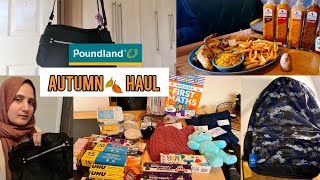 Poundland haulPoundland winter haulPoundland New inPoundland Autumn haulPoundland Uk haul [upl. by Niveek]