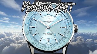 Is the Breitling Navitimer Automatic GMT 41 the refreshed new version that you need Full Review [upl. by Eyatnod]